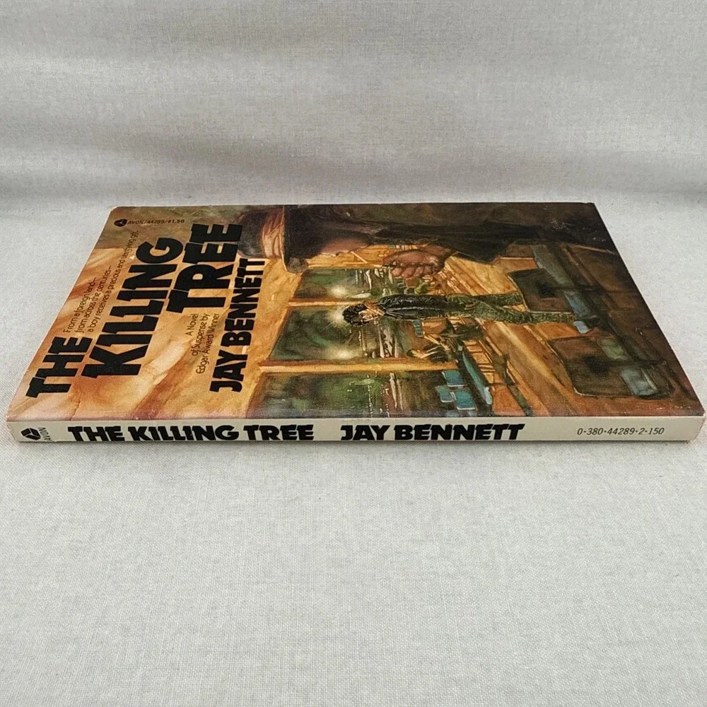 The Killing Tree by Jay Bennett SIGNED 1972 1st Ed Avon Vintage Horror Paperback